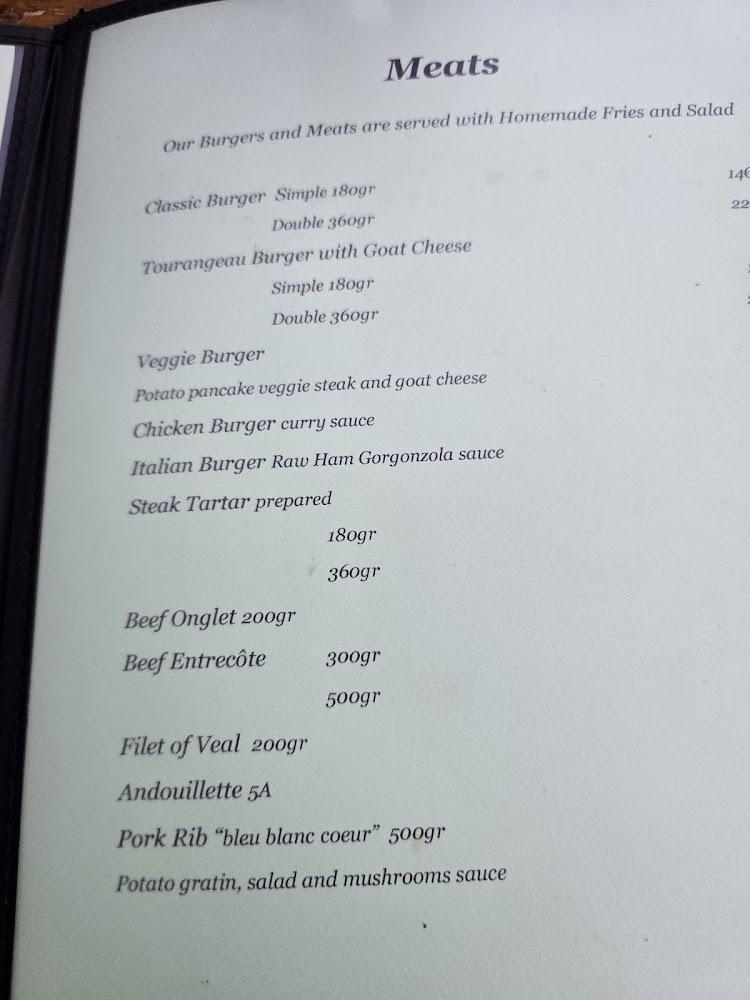 Auberge de la Mignardière - Menu Image 4